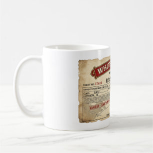 Taza De Café Pase de embarque del "Viaje inaugural del Titanic"