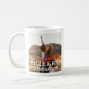Taza De Café pase el examen nclex rn regalo personalizado de en