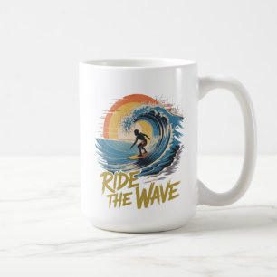 Taza De Café Pasear por la ola