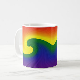 Taza De Café Pasear por la ola