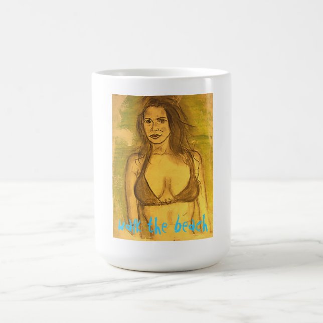 Taza De Café paseo chica bikini (Centro)