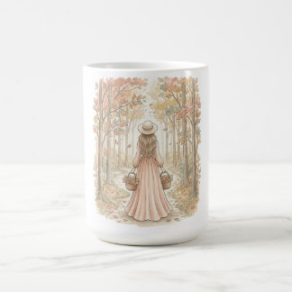 Taza De Café Paseo de la Cosecha de Otoño