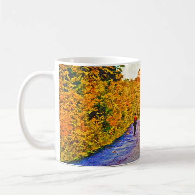 Taza De Café Paseo de otoño (Izquierda)