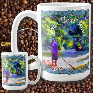 Taza De Café Paseo en Balsa por el Río Jamaicano J001