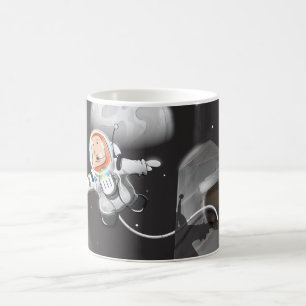 Taza De Café Paseo Espacial de Astronauta