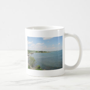 Taza De Café Paseo Newport Rhode Island del acantilado