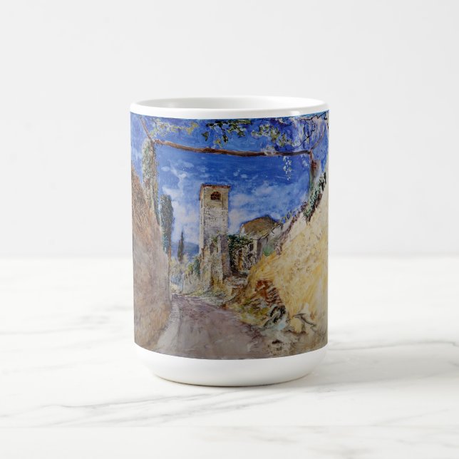 Taza De Café Paseo por el viñedo italiano en Lucca (Centro)