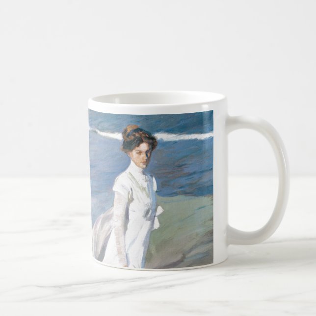 Taza De Café Paseo por la playa - Sorolla - 1909 (Derecha)