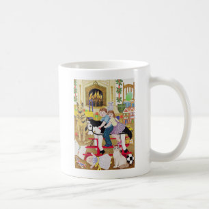 Taza De Café Paseo-uno-Gallo-Caballo