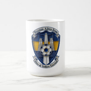 Taza De Café Pasión de Buenos Aires, Regalo de Fútbol de la Ciu
