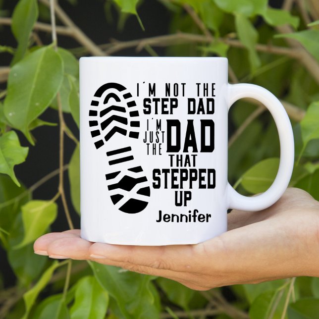 Taza De Café Paso al día del padre personalizado (Subido por el creador)