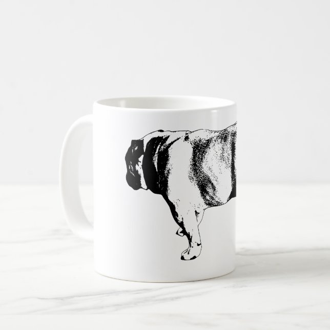 Taza De Café Paso Confiado, Calma Matutina (Anverso izquierdo)