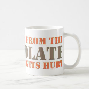 Taza De Café Paso lejos del chocolate