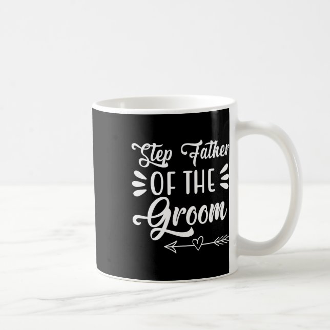 Taza De Café Paso Padre De La Novia De La Fiesta De La Boda (Derecha)