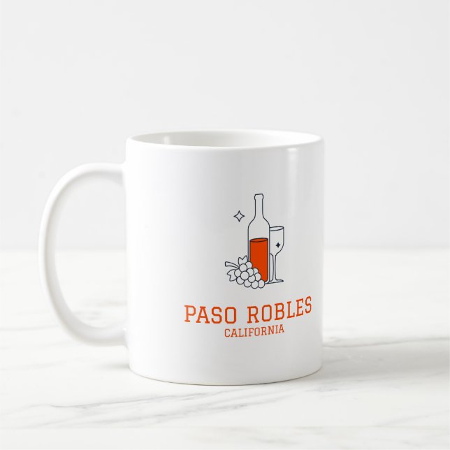 Taza De Café Paso Robles - California (Izquierda)