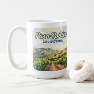 Taza De Café Paso Robles California Vineyard Costa Central