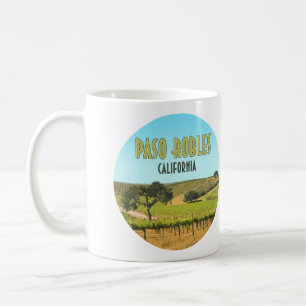 Taza De Café Paso Robles California Vineyard Vintage