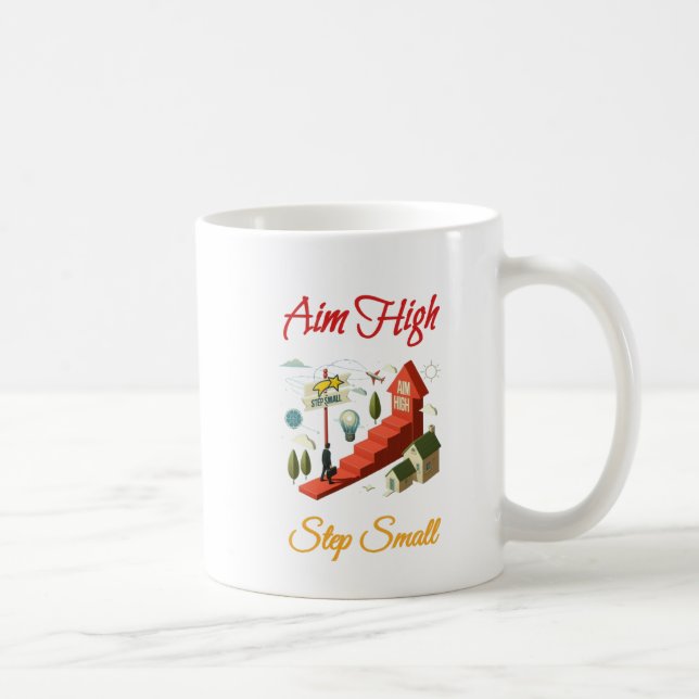 Taza De Café Pasos a la grandeza (Derecha)