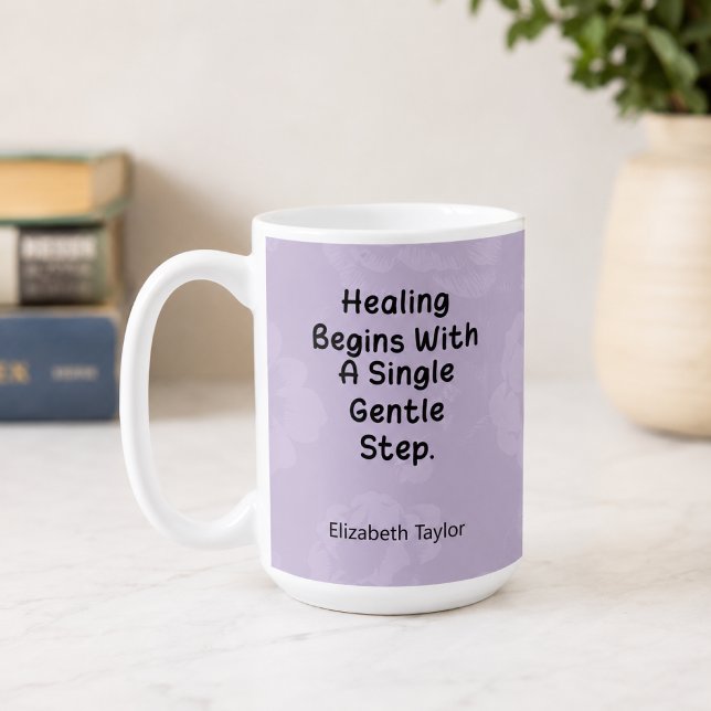 Taza De Café Pasos de Terapia Consciente para un Viaje de Sanac (Subido por el creador)