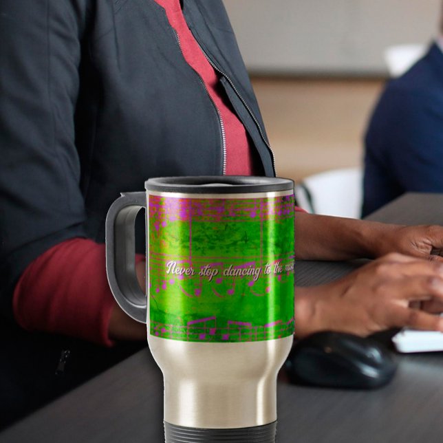 Taza De Café Pasos musicales- Mug de fanfarria forestal (Subido por el creador)