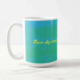 Taza De Café Pasos musicales - Traslado de la plataforma coster