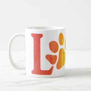 Taza De Café Pasta de amor arcoiris