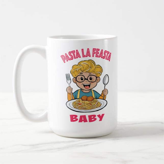 Taza De Café Pasta La Feasta Baby (Izquierda)