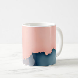 Taza De Café Pastel Abstracto