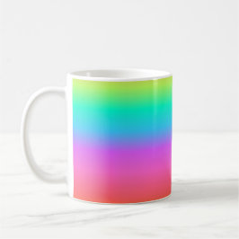 Taza De Café Pastel arcoiris