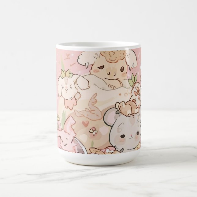 Taza De Café Pastel Companions in Bloom (Centro)