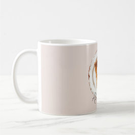 Taza De Café Pastel de Calabaza en un Plato