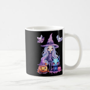 Taza De Café Pastel de calabaza para gatos de bruja Pastel de H