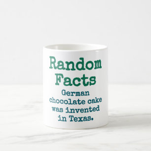 Taza De Café Pastel de chocolate alemán - Trivia Fact