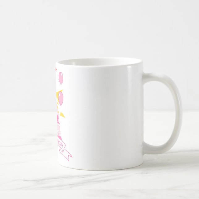 Taza De Café Pastel de cumpleaños de 60 años (Derecha)