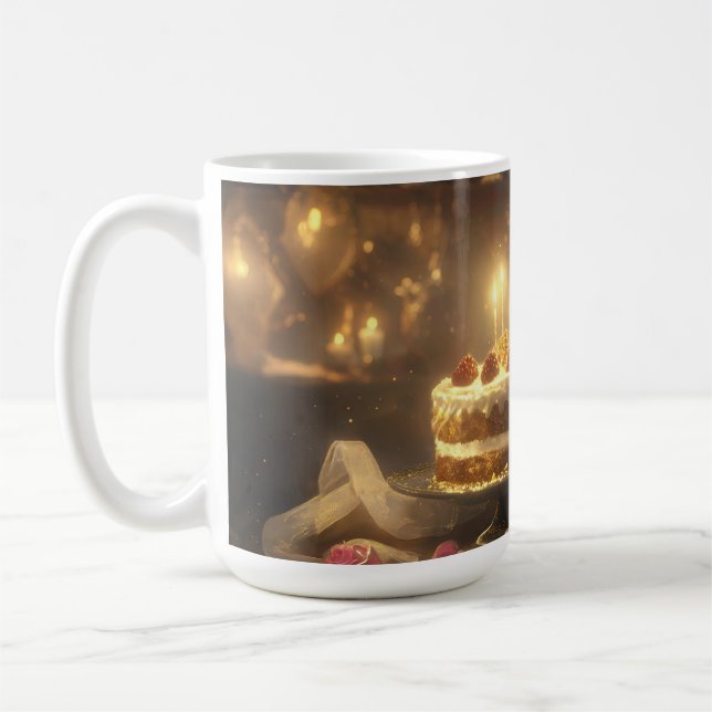 Taza De Café Pastel de cumpleaños por Fabulous Mice Baker (Izquierda)