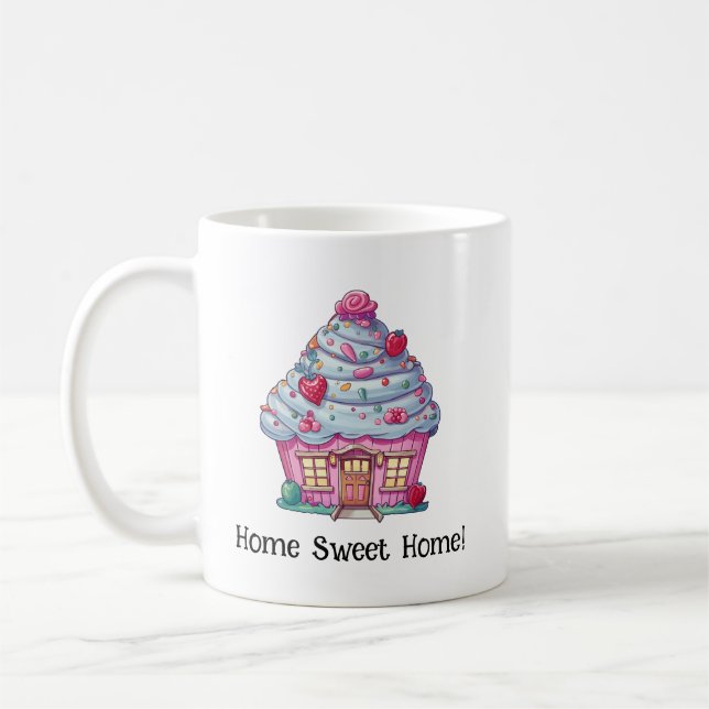 Taza De Café Pastel de dulce hogar (Izquierda)