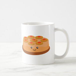 Taza De Café Pastel de piña boca abajo
