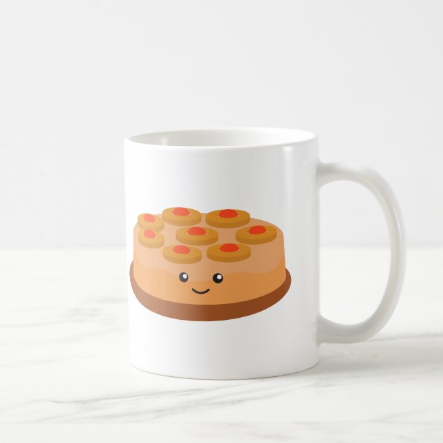 Taza De Café Pastel de piña boca abajo (Derecha)