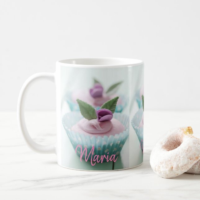 Taza De Café Pastel de tarta (Con donut)
