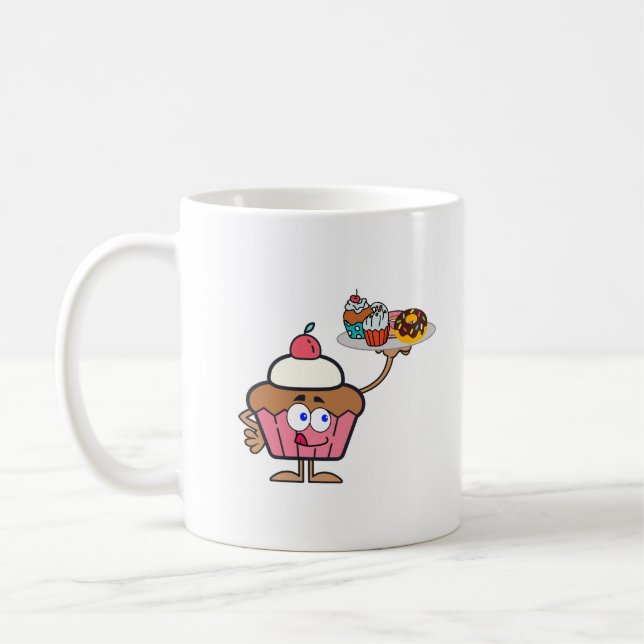 Taza De Café Pastel de tarta dulce tu día (Izquierda)