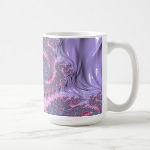 Taza De Café Pastel Fractal