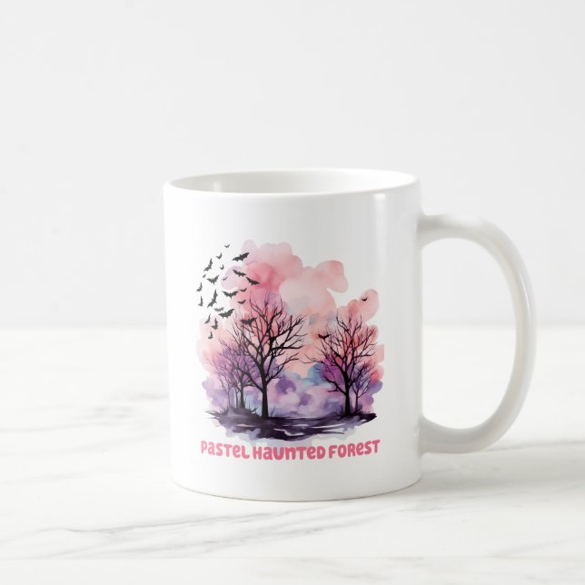 Taza De Café Pastel Haunted Forest (Derecha)