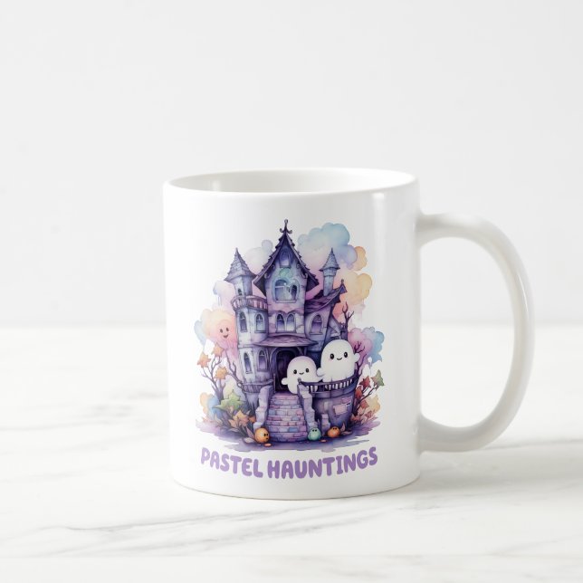 Taza De Café Pastel Hauntings (Derecha)