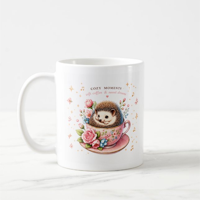 Taza de café pastel Kawaii linda (Izquierda)