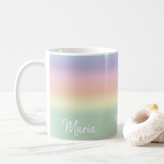 Taza De Café Pastel Mug (Con donut)