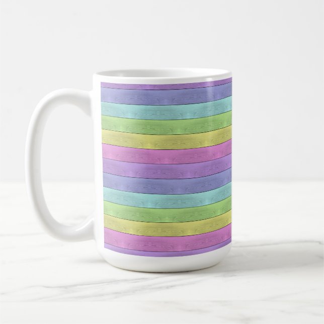 TAZA DE CAFÉ PASTEL MULTI COLORES MUG (Izquierda)