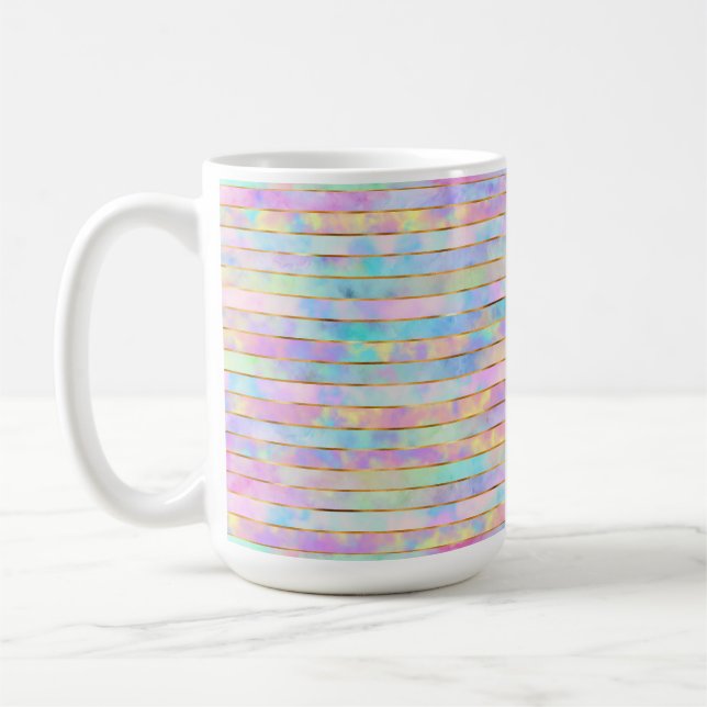 TAZA DE CAFÉ PASTEL MULTI COLORES MUG (Izquierda)