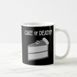 Taza De Café ¿Pastel o Muerte?