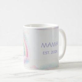 Taza De Café Pastel Pastel con miel de arcoiris - regalo de Per