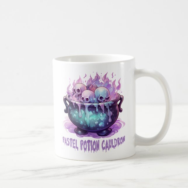 Taza De Café Pastel Potion Cauldron (Derecha)
